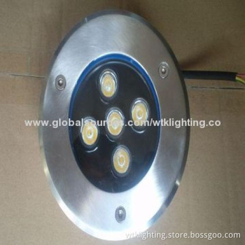 5W LED Underground Lights, IP65 Protection Grade, 120 x 90mm, CE Certified/RoHS Directive-compliant